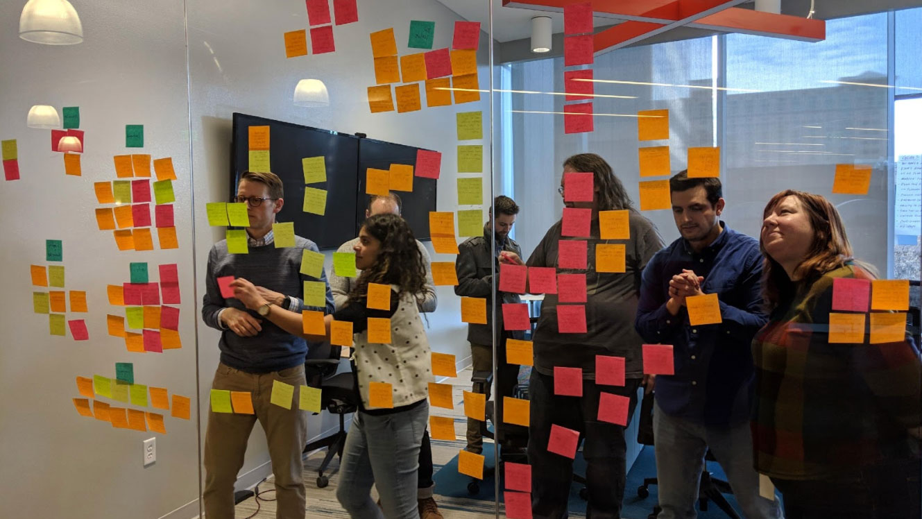 Design Sprint shot Bluehost